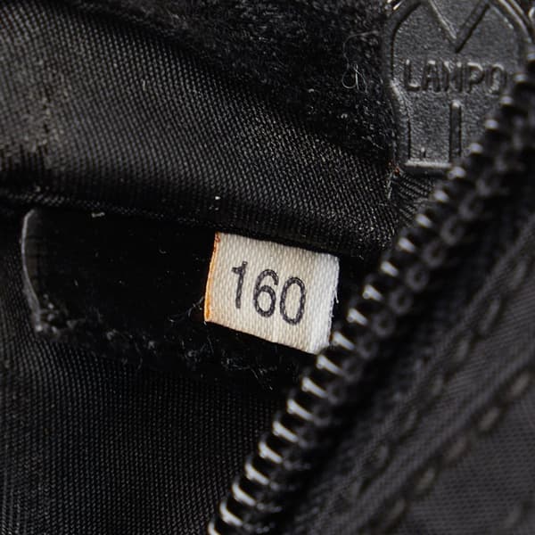 Pre-owned Prada Tessuto Zip Top Crossbody Black