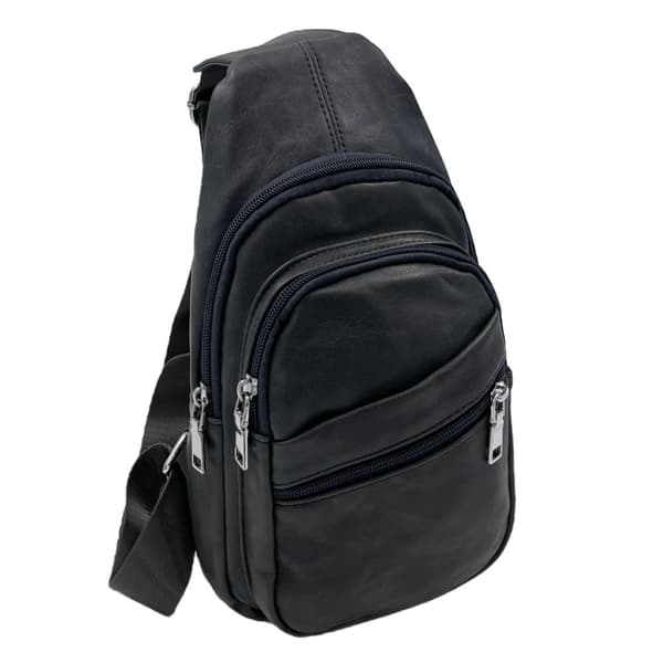 Axelväska crossbody, grå