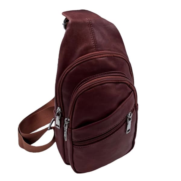 Axelväska crossbody, brun