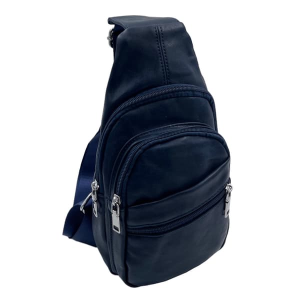 Axelväska crossbody, blå