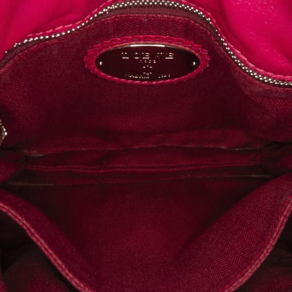 Pre-owned LOEWE Small Leather Flamenco Crossbody Bag Pink