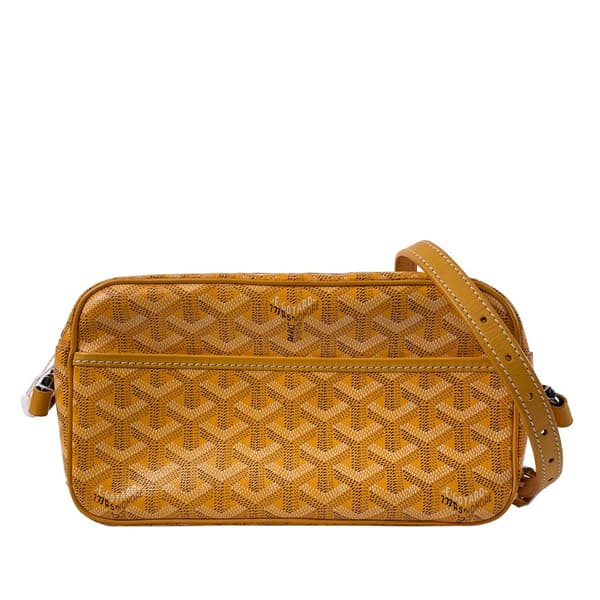 Pre-owned Goyard Goyardine Sac Cap Vert Yellow