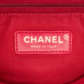 Miniatyrbilde 7 av 10: Pre-owned Chanel Large Lambskin Twist Chain Enamel CC Flap Black