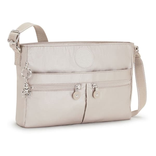 Kipling New Angie Skuldertaske Beige  Mand