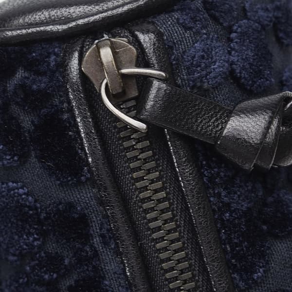 Pre-owned Bottega Veneta Multi-Pouch Butterfly Velvet Crossbody Blue