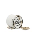 Miniatyrbild 2 av 10: Pre-owned Chanel Chain and Charm Vanity Case White