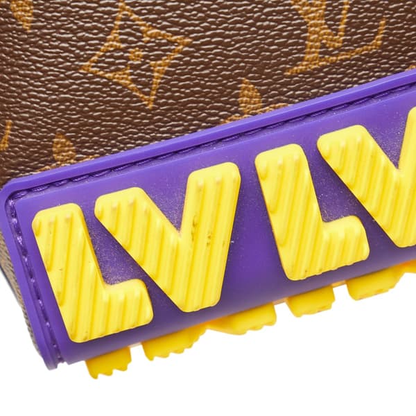 Pre-owned Louis Vuitton Monogram LV Rubber Cruiser Brown