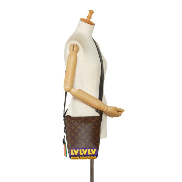 Pre-owned Louis Vuitton Monogram LV Rubber Cruiser Brown