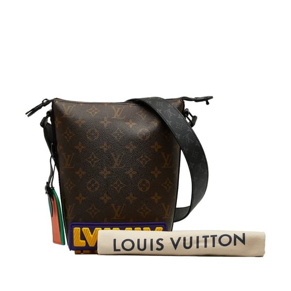 Pre-owned Louis Vuitton Monogram LV Rubber Cruiser Brown
