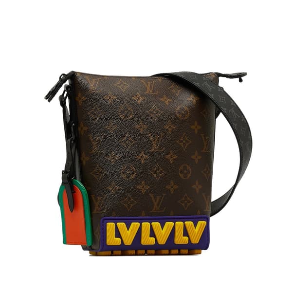 Pre-owned Louis Vuitton Monogram LV Rubber Cruiser Brown