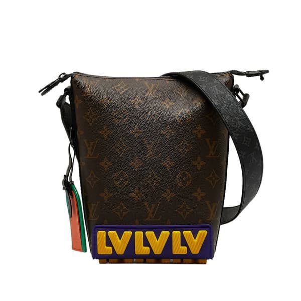 Pre-owned Louis Vuitton Monogram LV Rubber Cruiser Brown