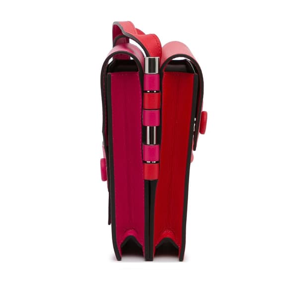 Pre-owned Hermès Evercolor Twins Red