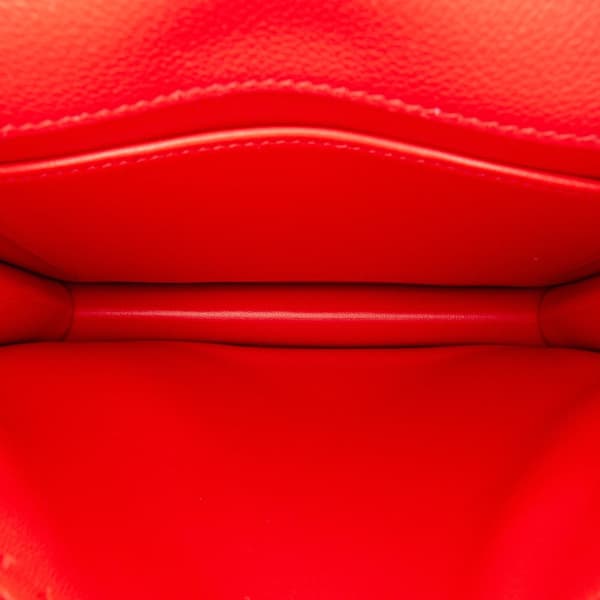 Pre-owned Hermès Evercolor Twins Red