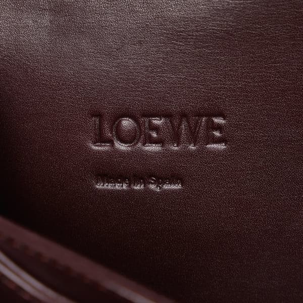Pre-owned LOEWE Barcelona Dots Crossbody Bag Black