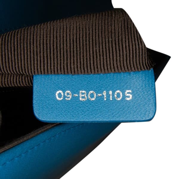 Pre-owned Dior Medium Diorama Flap Blue