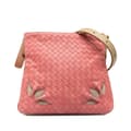 Pikkukuva 1 / 10: Pre-owned Bottega Veneta Intrecciato Crossbody Pink