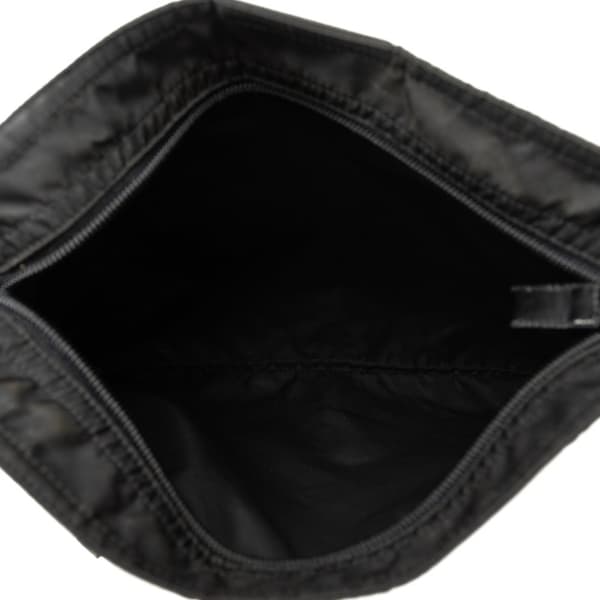 Pre-owned Prada Tessuto Zip Top Crossbody Black