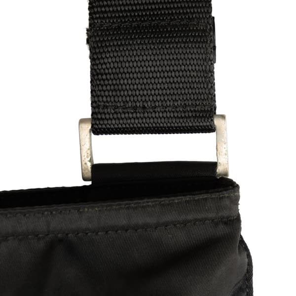 Pre-owned Prada Tessuto Zip Top Crossbody Black