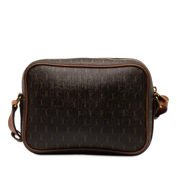 Pre-owned Saint Laurent Le Monogramme Camera Bag Brown