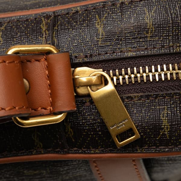 Pre-owned Saint Laurent Le Monogramme Camera Bag Brown