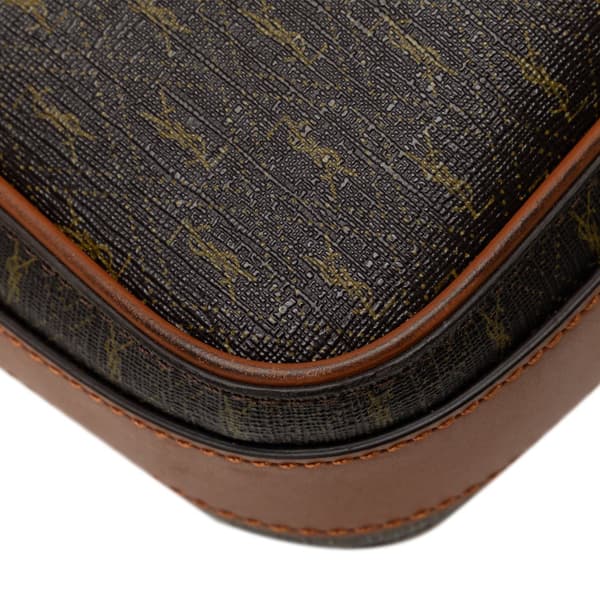 Pre-owned Saint Laurent Le Monogramme Camera Bag Brown