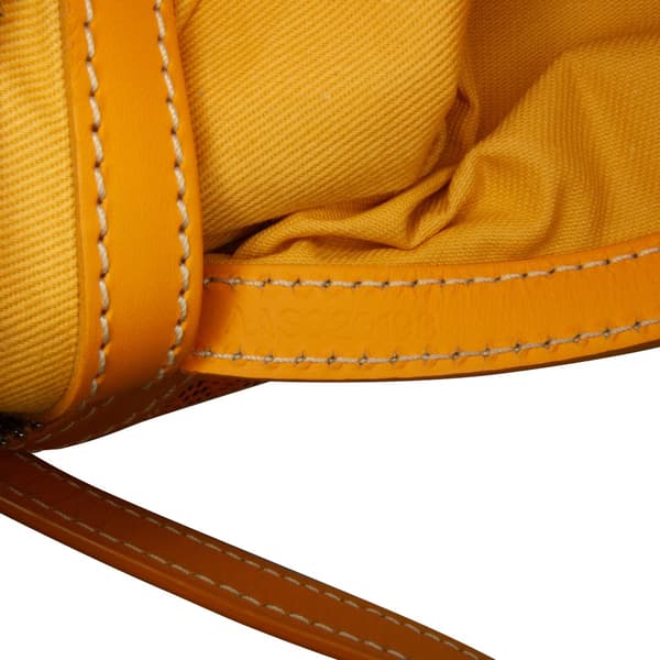 Pre-owned Goyard Goyardine Sac Cap Vert Yellow