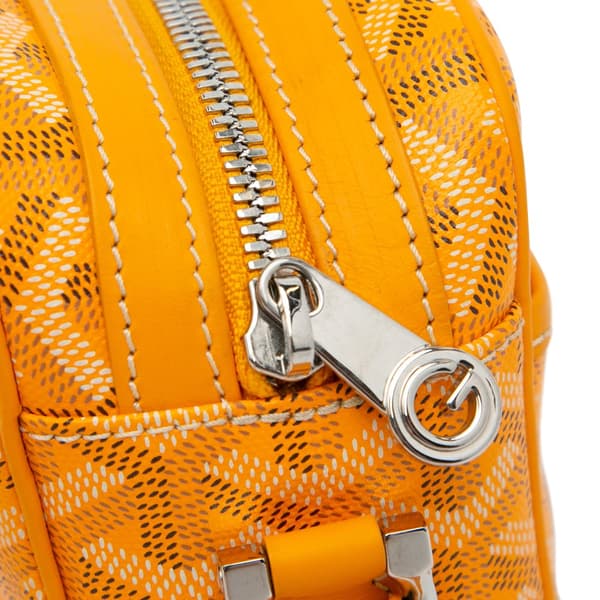 Pre-owned Goyard Goyardine Sac Cap Vert Yellow