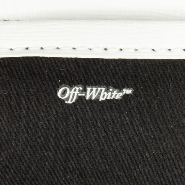 Pre-owned Off-White Leather Crossbody bag White