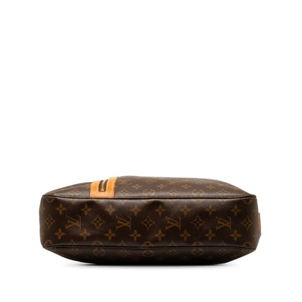 Pre-owned Louis Vuitton Monogram Sac Bosphore Brown