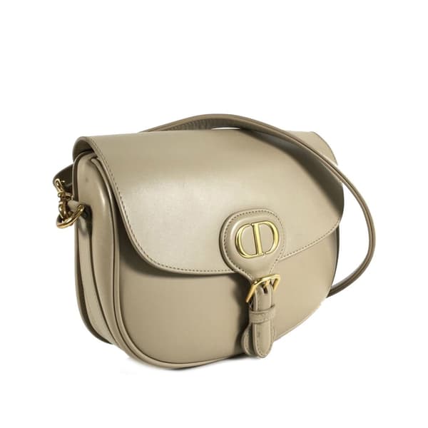 Pre-owned Dior Medium Leather Bobby Brown