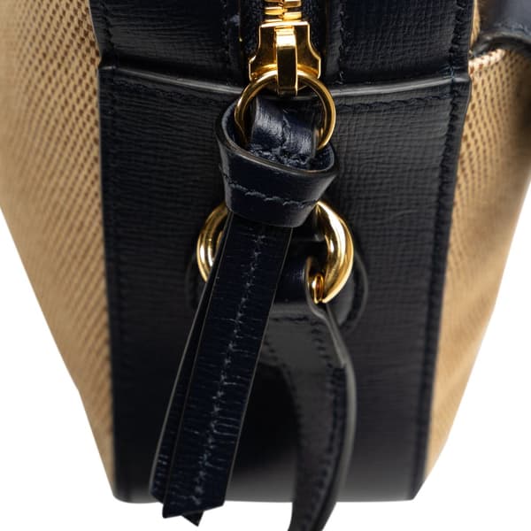 Pre-owned Gucci Horsebit 1955 Flap Pocket Camera Bag Brown