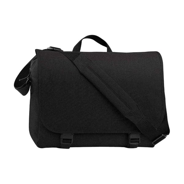 Bagbase Tvåfärgad väska för bärbar dator Black One Size
