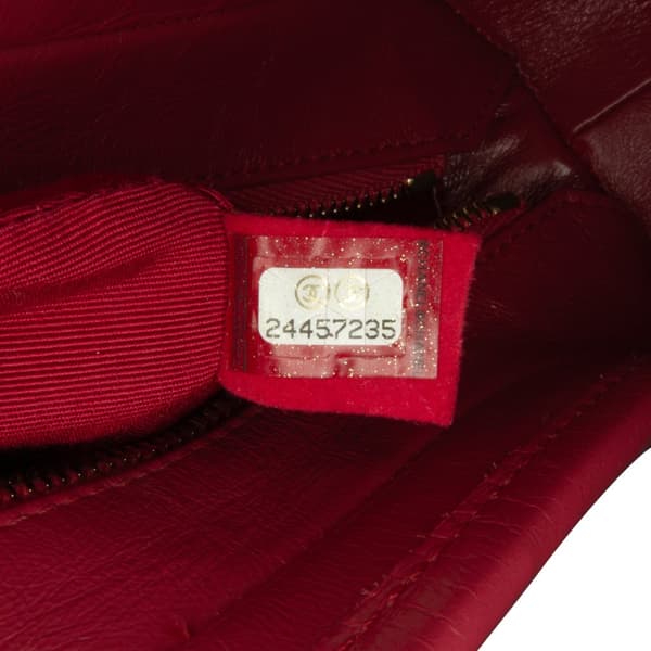 Pre-owned Chanel Small Tweed Gabrielle Crossbody Red