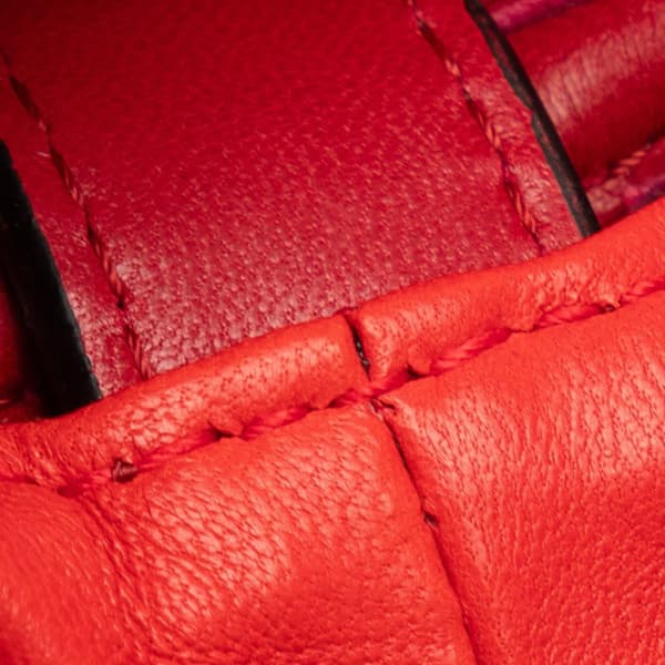 Pre-owned LOEWE Small Flamenco Knot Red