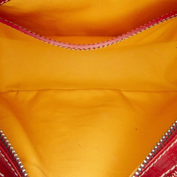 Pre-owned Goyard Goyardine Sac Cap Vert Red