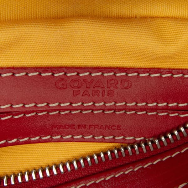 Pre-owned Goyard Goyardine Sac Cap Vert Red