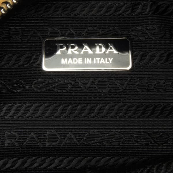 Pre-owned Prada Grace Lux Triangle Crossbody Yellow