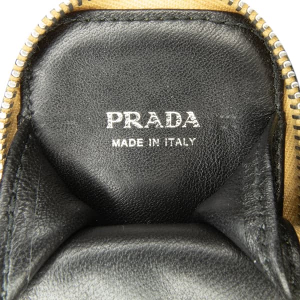 Pre-owned Prada Grace Lux Triangle Crossbody Yellow