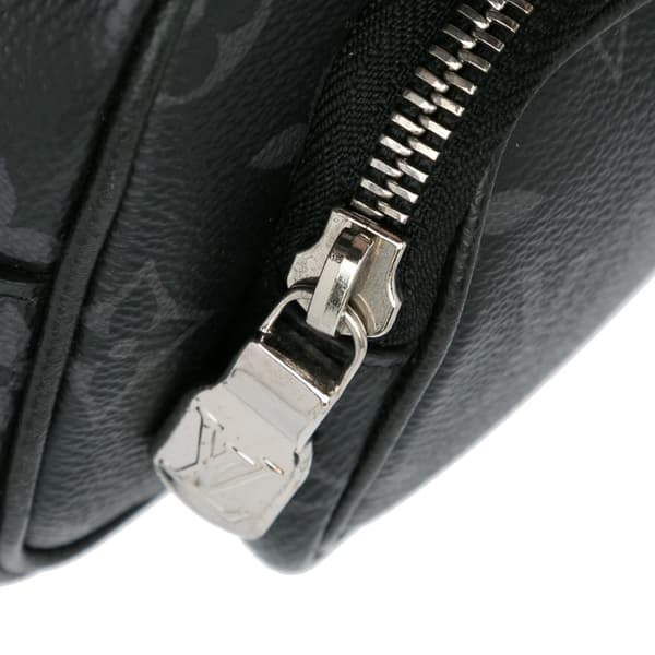 Pre-owned Louis Vuitton Monogram Eclipse Taigarama Outdoor Pouch Black