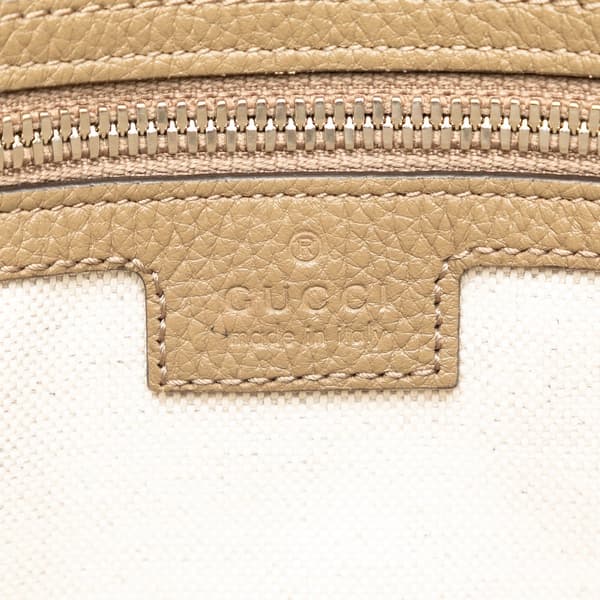 Pre-owned Gucci Medium Jumbo GG Embossed Messenger Bag Brown