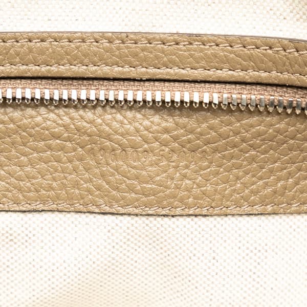 Pre-owned Gucci Medium Jumbo GG Embossed Messenger Bag Brown