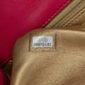 Miniatyrbild 7 av 10: Pre-owned Chanel Mini Square Classic Lambskin Pearl Crush Single Flap Pink