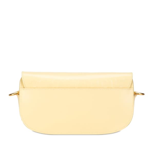 Pre-owned Dior Bobby East West Crossbody Bag Yellow