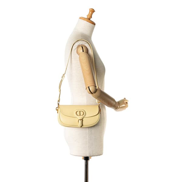 Pre-owned Dior Bobby East West Crossbody Bag Yellow