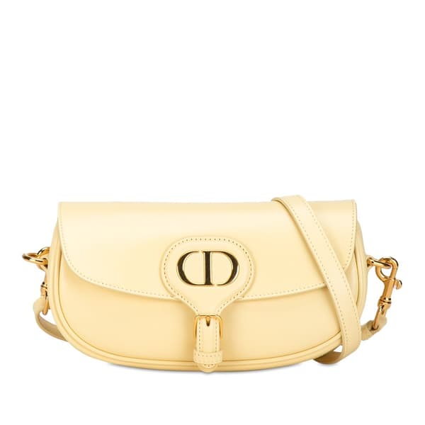 Pre-owned Dior Bobby East West Crossbody Bag Yellow