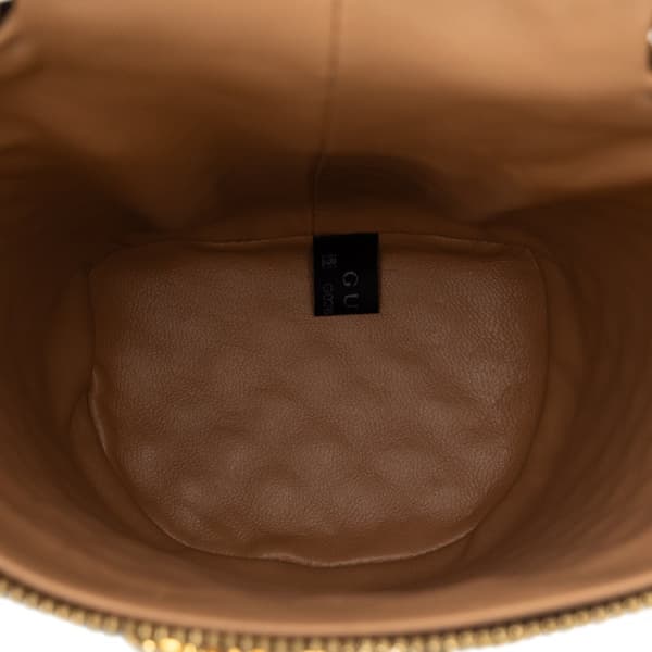 Pre-owned Gucci Zumi Cylindrical Black