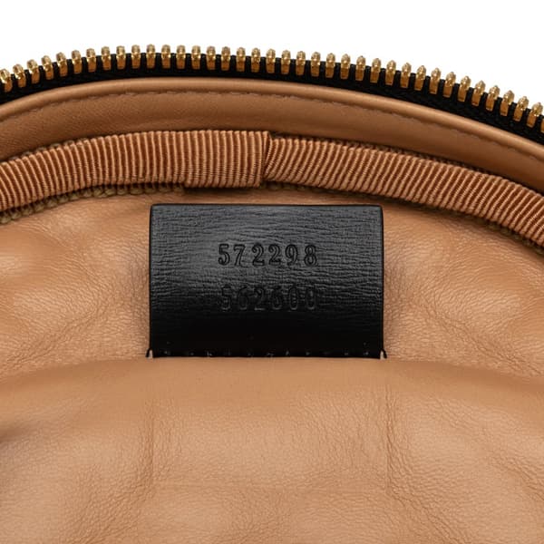 Pre-owned Gucci Zumi Cylindrical Black