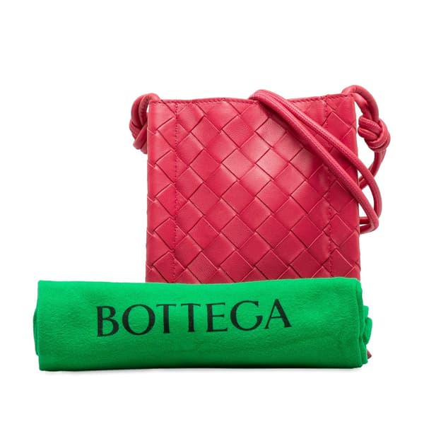 Pre-owned Bottega Veneta Mini The Knot Pink