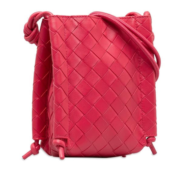 Pre-owned Bottega Veneta Mini The Knot Pink