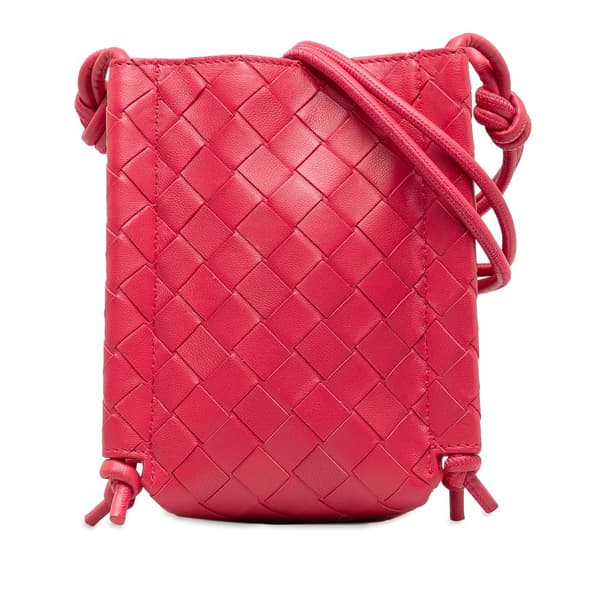Pre-owned Bottega Veneta Mini The Knot Pink